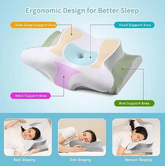 Orthopedic Side Back Stomach Sleeper Neck Support Pillow