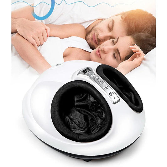 Electric Foot Massager with Heating and Rolling Function