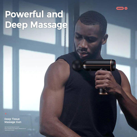 MUKASI Massage Gun Portable Percussion Pistol Massager for Body Neck Deep