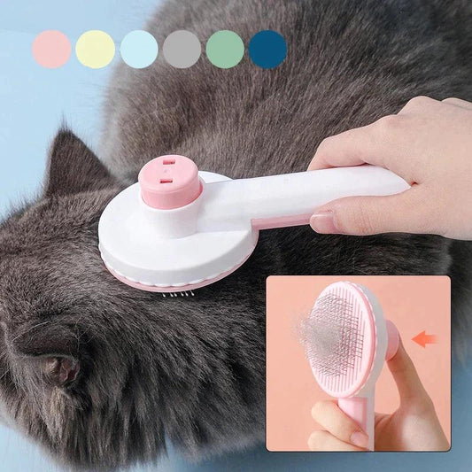 Pet Cat Brush Dog Comb Self Cleaning Slicker Brush